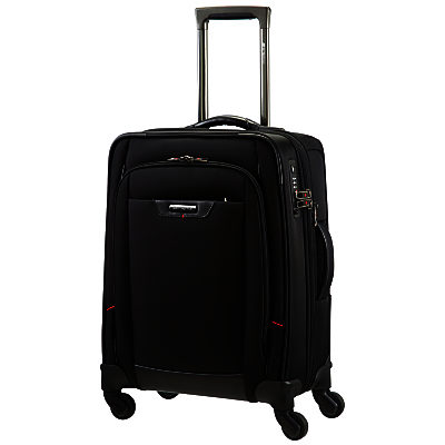 Samsonite Pro-DLX4 55cm 4-Wheel Cabin Suitcase, Black Samsonite Pro-DLX4 55cm 4-Wheel Cabin Suitcase, Black